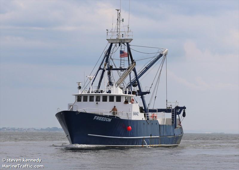 freedom (Fishing vessel) - IMO , MMSI 368016810, Call Sign WDJ8477 under the flag of United States (USA)