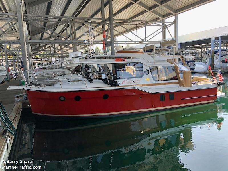 laxey (Pleasure craft) - IMO , MMSI 368083620, Call Sign WDK7354 under the flag of United States (USA)