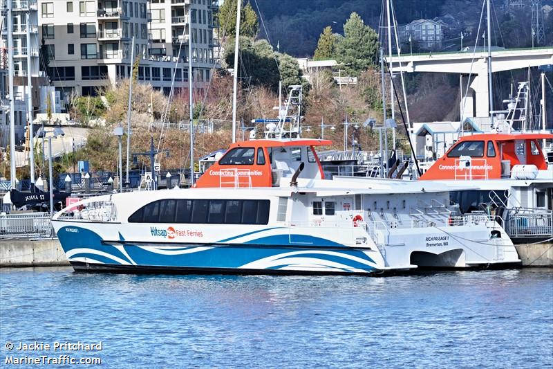 rich passage 1 (HSC) - IMO , MMSI 368612000, Call Sign WDF4649 under the flag of United States (USA)