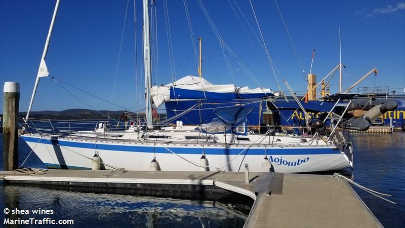 sv mojombo (Sailing vessel) - IMO , MMSI 503074660, Call Sign VNZ2855 under the flag of Australia