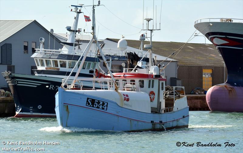 stephanie dalsoe (Fishing vessel) - IMO , MMSI 219005956, Call Sign XP3556 under the flag of Denmark