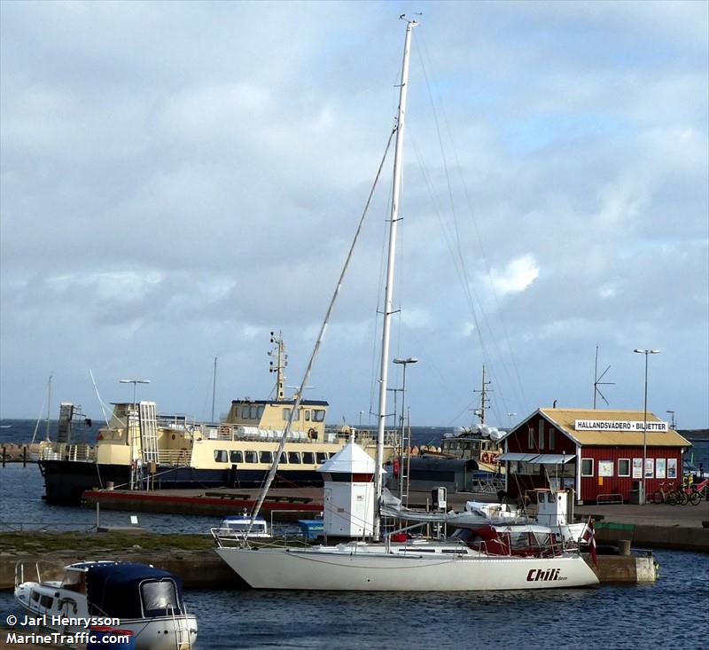 chili bean (Pleasure craft) - IMO , MMSI 219011563, Call Sign XPH3022 under the flag of Denmark