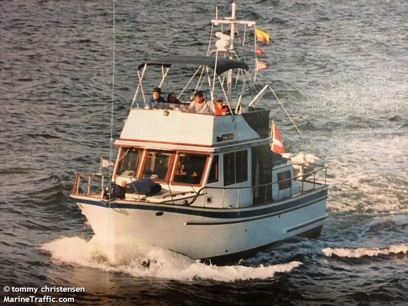 my anne-marie (Pleasure craft) - IMO , MMSI 219015161, Call Sign XPE3023 under the flag of Denmark