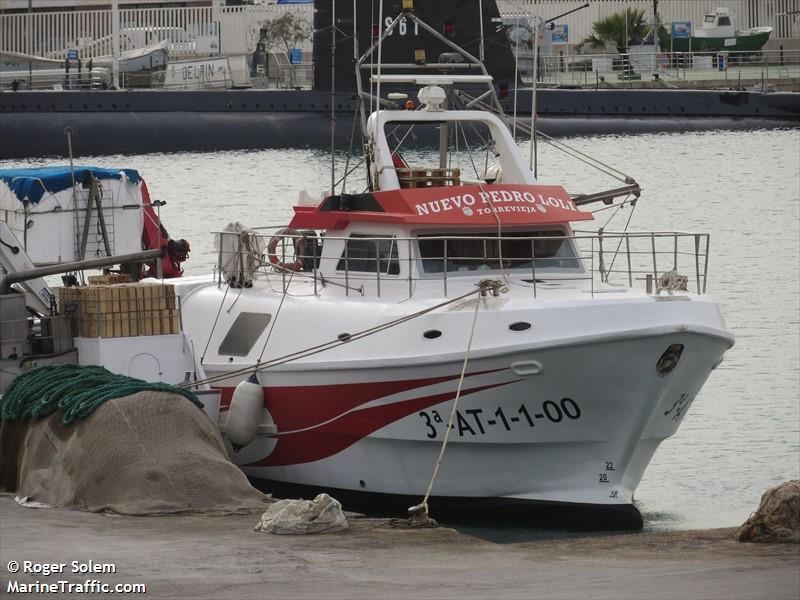 nuevo pedro loli (Fishing vessel) - IMO , MMSI 224015120, Call Sign EA5060 under the flag of Spain