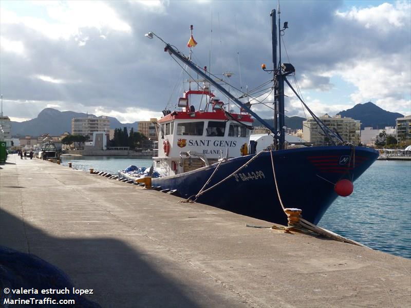 sant genis (Unknown) - IMO , MMSI 224095360 under the flag of Spain