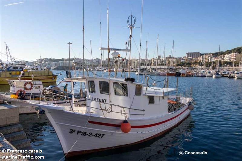 en fuat (Fishing vessel) - IMO , MMSI 224303660, Call Sign EB5952 under the flag of Spain