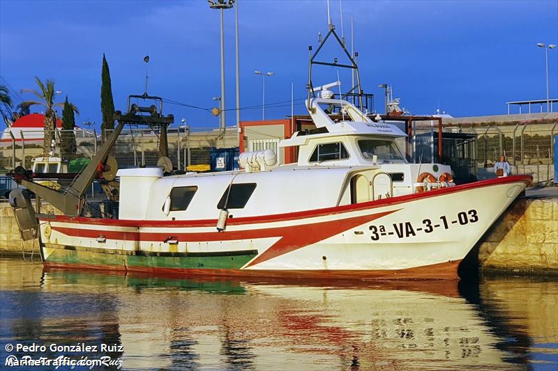 milbomar (Fishing vessel) - IMO , MMSI 224310520, Call Sign EA6757 under the flag of Spain