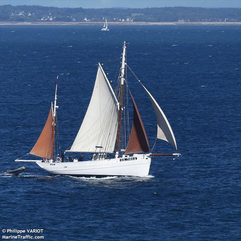 biche (Sailing vessel) - IMO , MMSI 227199080, Call Sign FAB3919 under the flag of France