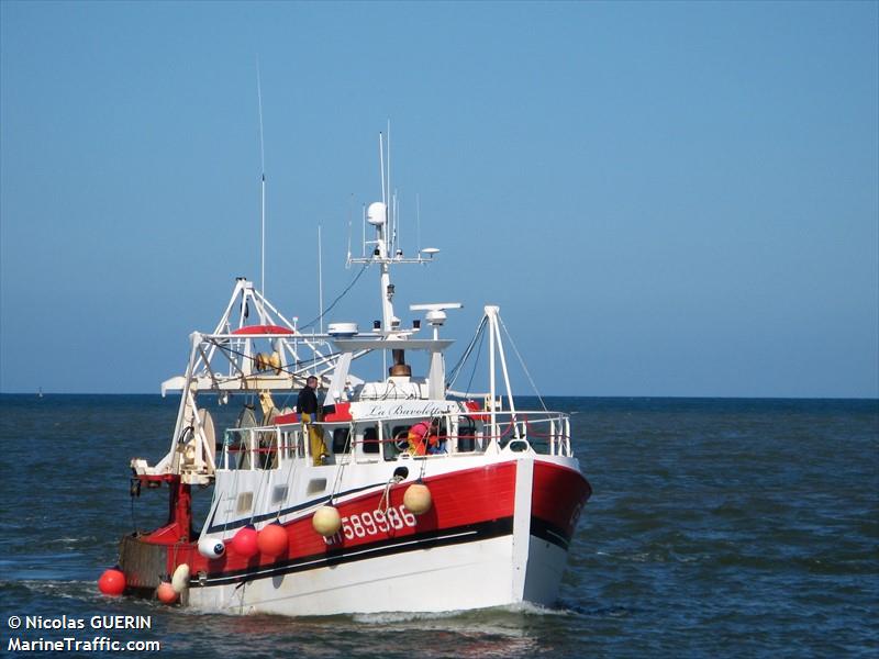 ev le saint gaud (Fishing vessel) - IMO , MMSI 227319090, Call Sign FJ4230 under the flag of France