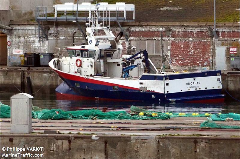 fv jimorhan (Fishing vessel) - IMO , MMSI 227573440, Call Sign FGD5815 under the flag of France