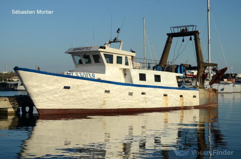 fv bernadette (Fishing vessel) - IMO , MMSI 227588520, Call Sign FO 4795 under the flag of France