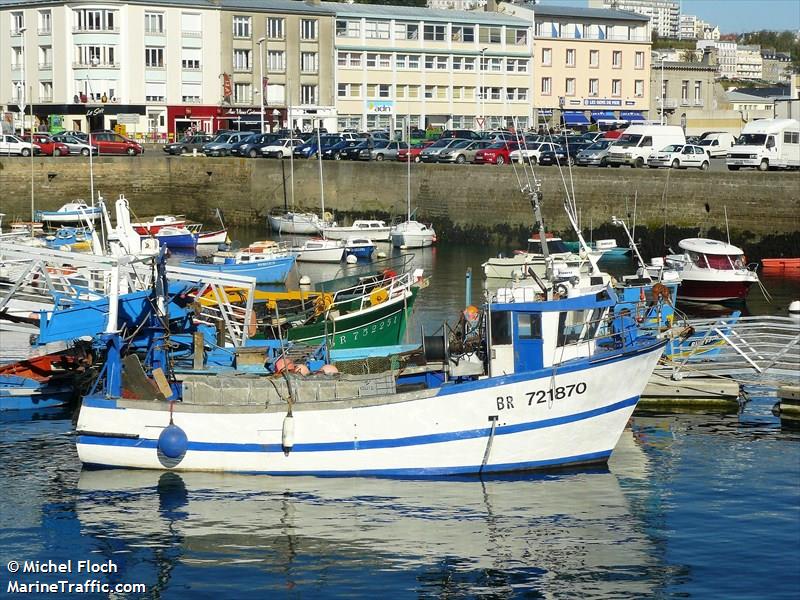 ar men (Fishing vessel) - IMO , MMSI 227590030, Call Sign FG9236 under the flag of France