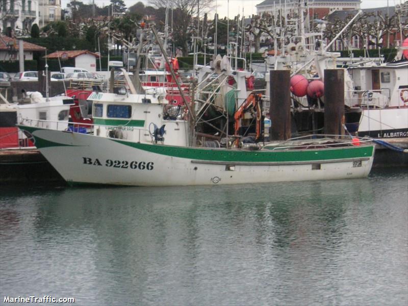fv xabano (Fishing vessel) - IMO , MMSI 228189600, Call Sign FMAL under the flag of France
