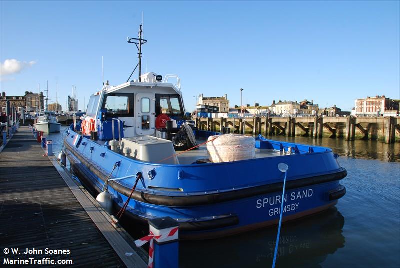 spurn sand (Port tender) - IMO , MMSI 232026068, Call Sign MGRM8 under the flag of United Kingdom (UK)