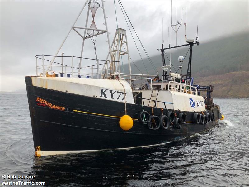 mfv endurance ky77 (Other type) - IMO , MMSI 235003829, Call Sign 2FQC under the flag of United Kingdom (UK)