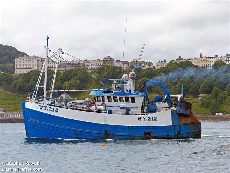 success iii (Fishing vessel) - IMO , MMSI 235008670, Call Sign MMKR7 under the flag of United Kingdom (UK)