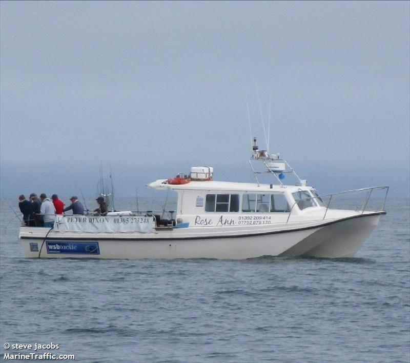 rose ann (Pleasure craft) - IMO , MMSI 235018056 under the flag of United Kingdom (UK)