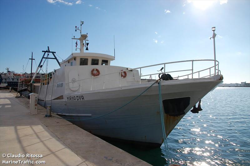 mirna dva (Fishing vessel) - IMO , MMSI 238998210, Call Sign 9A5015 under the flag of Croatia