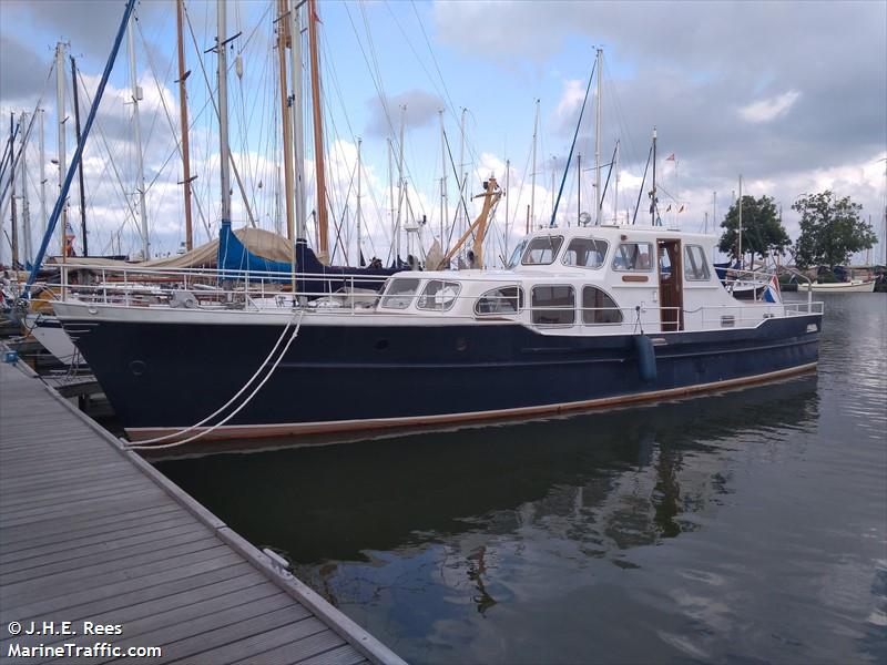 zeehond (Pleasure craft) - IMO , MMSI 244011992, Call Sign PB9690 under the flag of Netherlands