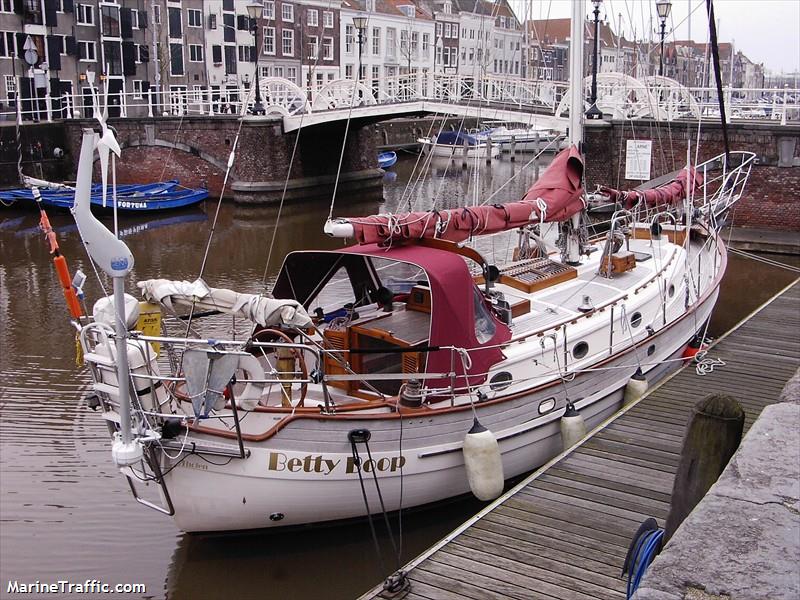 betty boop (Unknown) - IMO , MMSI 244060157 under the flag of Netherlands