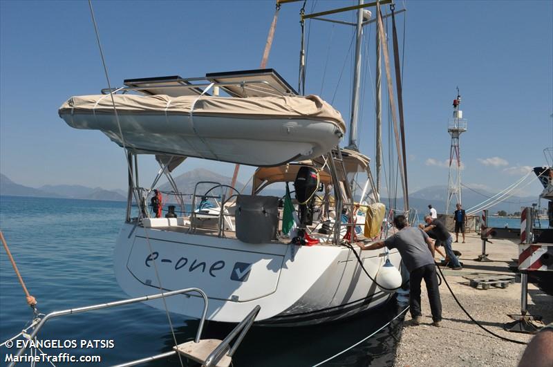 e-one (Sailing vessel) - IMO , MMSI 247033360, Call Sign IO 8628 under the flag of Italy