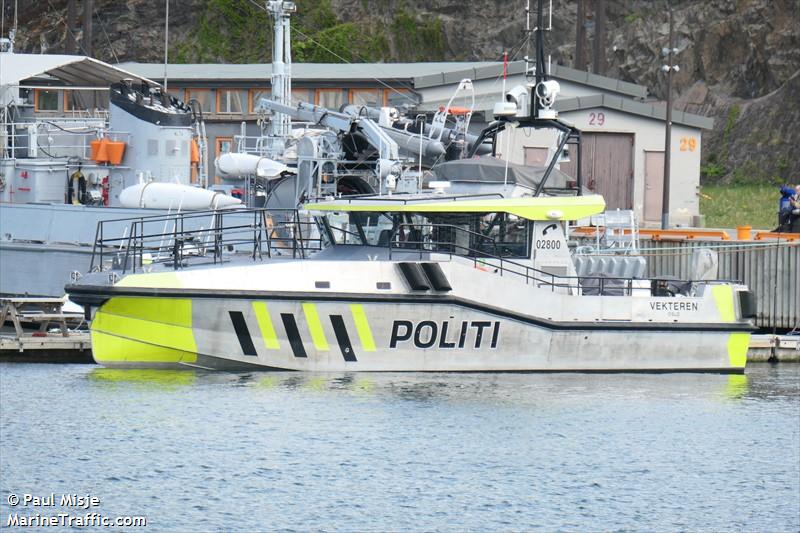 vekteren (Law enforcment) - IMO , MMSI 257558700, Call Sign LF5480 under the flag of Norway