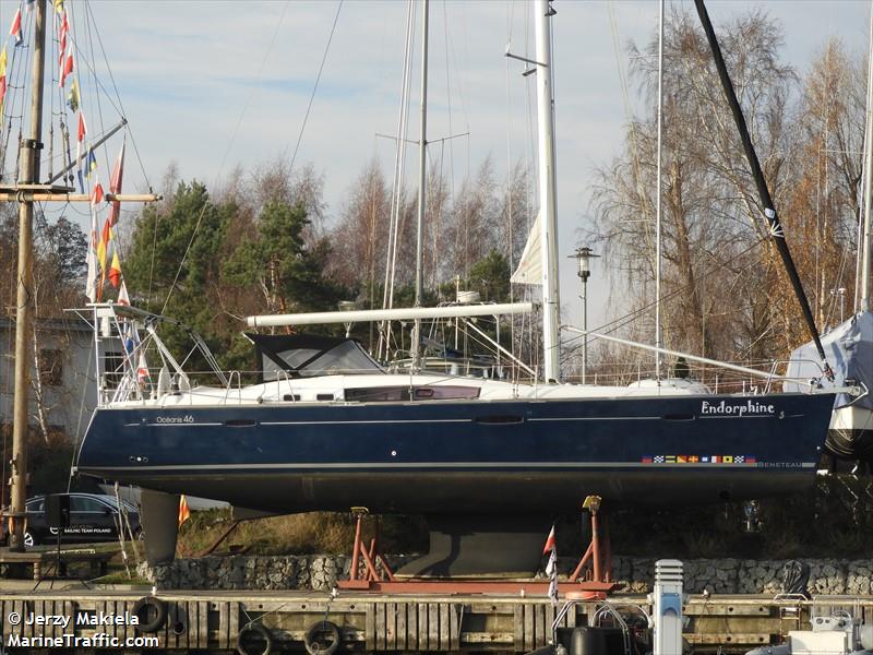 endorphine (Sailing vessel) - IMO , MMSI 261017450, Call Sign SPG3330 under the flag of Poland