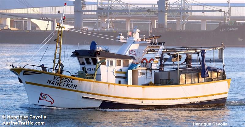 nanci-mar (Fishing vessel) - IMO , MMSI 263408240, Call Sign CUCU2 under the flag of Portugal