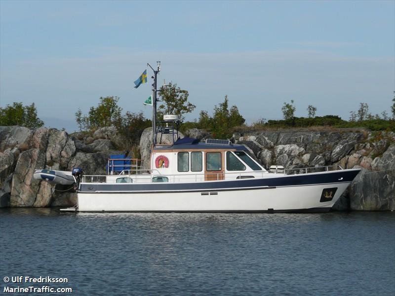 clipton (Pleasure craft) - IMO , MMSI 265588550, Call Sign SB3698 under the flag of Sweden