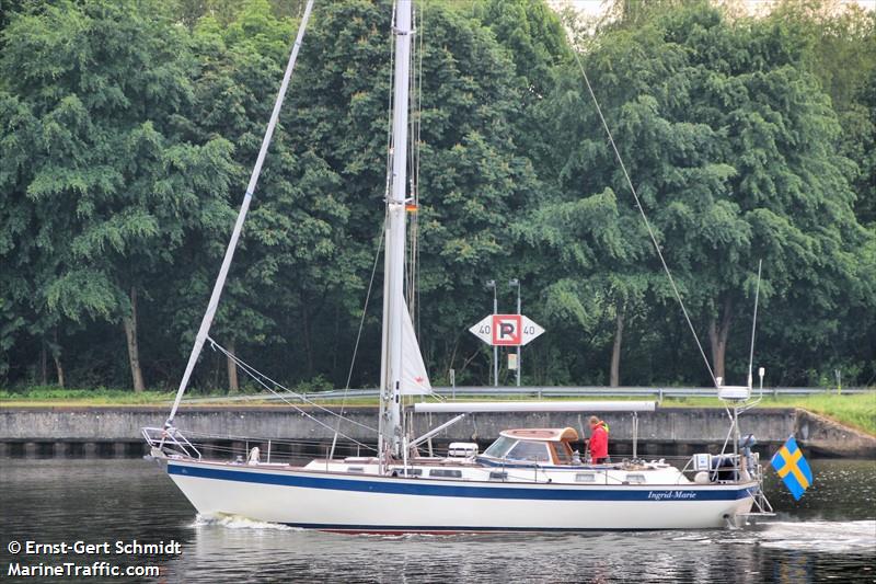 ingrid-marie (Sailing vessel) - IMO , MMSI 265712250 under the flag of Sweden