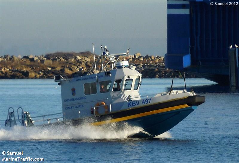 kbv 497 (Law enforcment) - IMO , MMSI 266286001, Call Sign 7SA2366 under the flag of Sweden