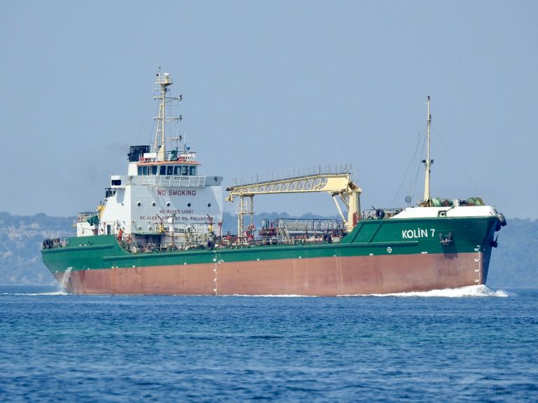 kolin 7 (Tanker) - IMO , MMSI 271044432 under the flag of Turkey