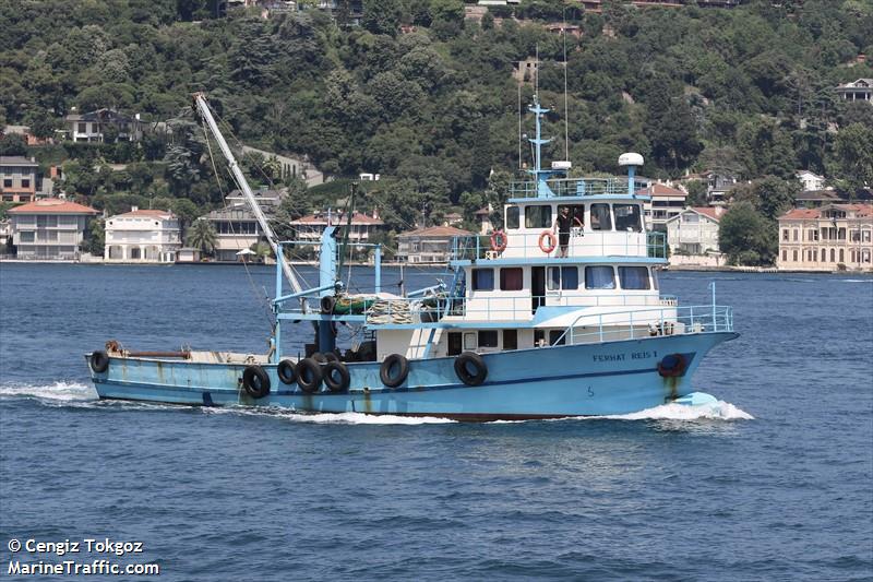 ferhat res-1 (Fishing vessel) - IMO , MMSI 271072025, Call Sign TC7194 under the flag of Turkey