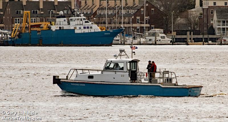 paradise creek (Port tender) - IMO , MMSI 338194894 under the flag of USA