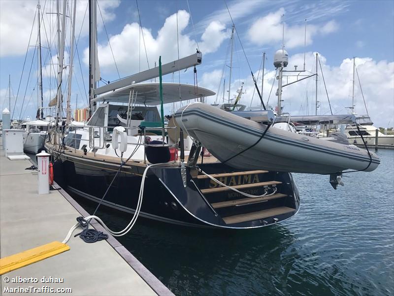 shaima (Sailing vessel) - IMO , MMSI 339572000, Call Sign 6YTB3 under the flag of Jamaica