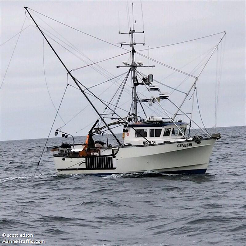 genesis (Fishing vessel) - IMO , MMSI 367345160, Call Sign WDE3855 under the flag of United States (USA)