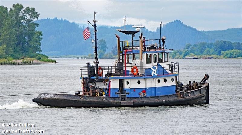 wl williams (Towing vessel) - IMO , MMSI 367476120, Call Sign WDF6620 under the flag of United States (USA)