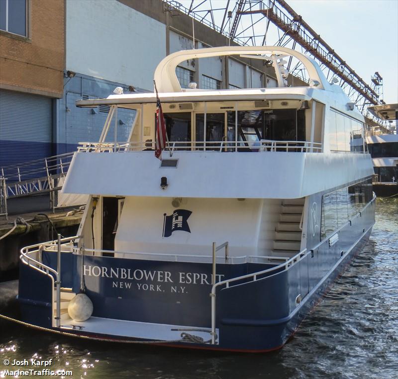 hornblower esprit (Passenger ship) - IMO , MMSI 367662670, Call Sign WDH8905 under the flag of United States (USA)