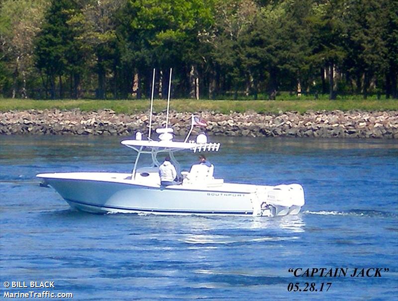 captain jack (Pleasure craft) - IMO , MMSI 367777140, Call Sign WDJ4379 under the flag of United States (USA)