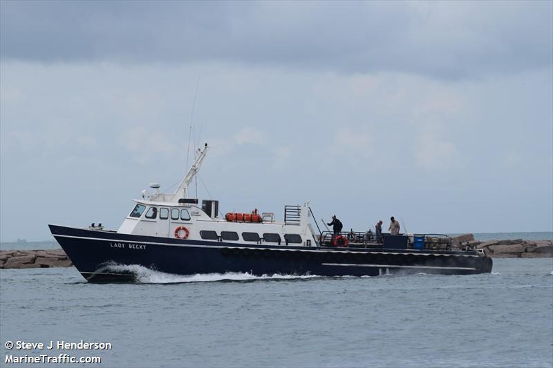 lady becky (Pleasure craft) - IMO , MMSI 367790120, Call Sign WDJ5672 under the flag of United States (USA)