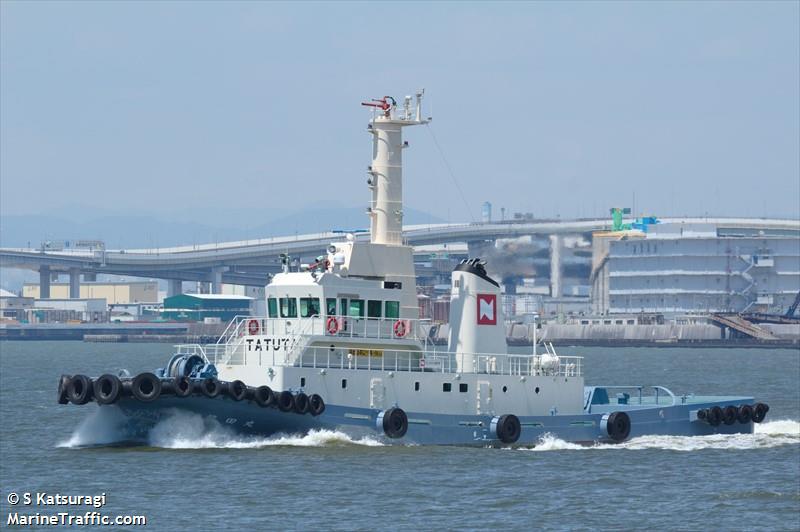 tatuta maru (Tug) - IMO , MMSI 431005149, Call Sign JD3599 under the flag of Japan