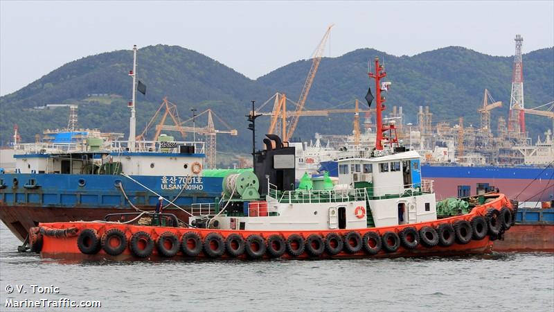 ul san 705 (Tug) - IMO , MMSI 440006990, Call Sign 039076 under the flag of Korea