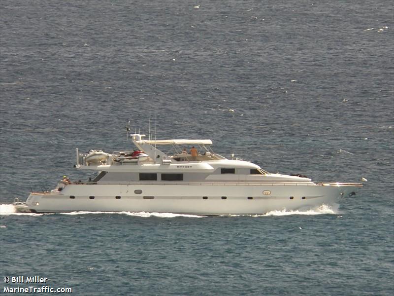 bacchus (Unknown) - IMO , MMSI 538070673 under the flag of Marshall Islands