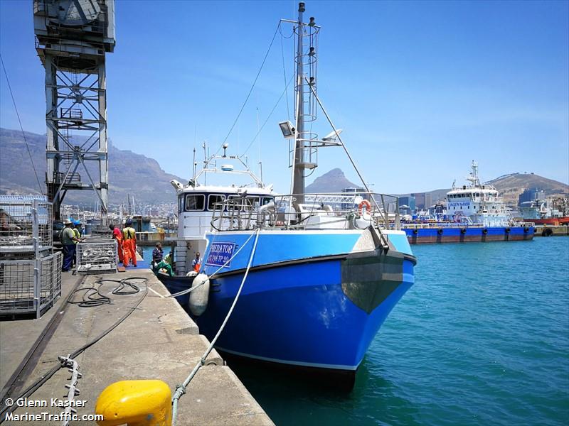 predator (Fishing vessel) - IMO , MMSI 601731000, Call Sign ZR4030 under the flag of South Africa