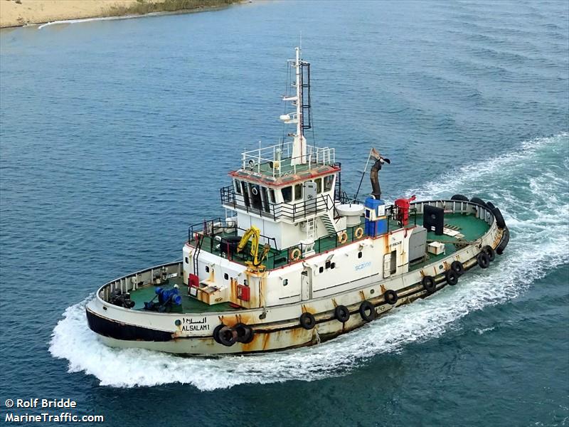 alsalam1 (Tug) - IMO 9562439, MMSI 622112003, Call Sign 6AIQ under the flag of Egypt