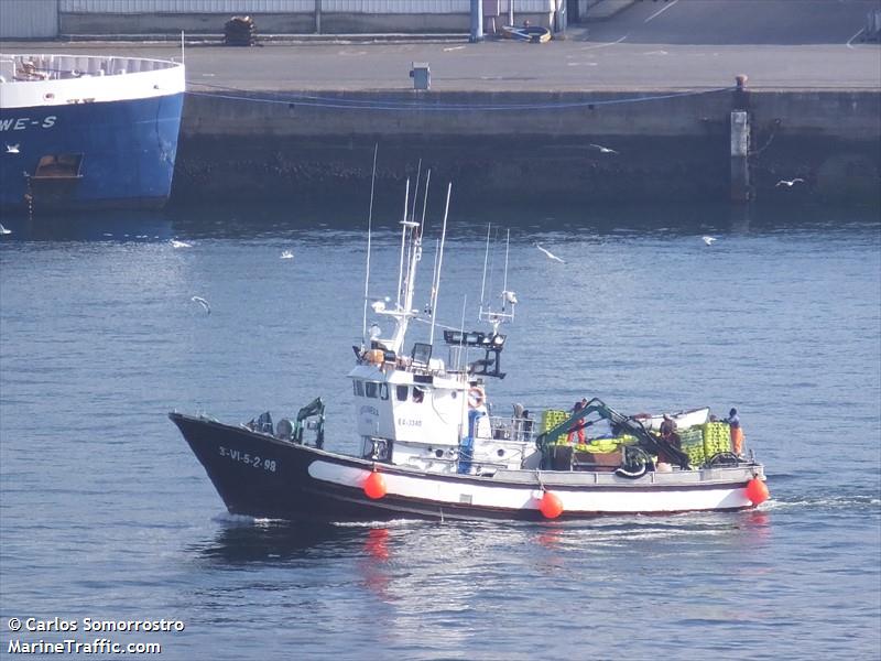 novo ameixa (Fishing vessel) - IMO , MMSI 224028550, Call Sign EA3340 under the flag of Spain