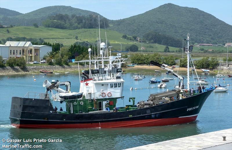 santana berria (Fishing Vessel) - IMO 9193173, MMSI 224040260, Call Sign EAVI under the flag of Spain