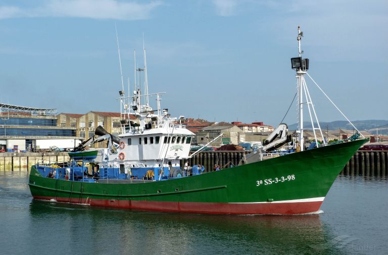 fv san prudentzio b (Fishing Vessel) - IMO 9181948, MMSI 224075190, Call Sign EAUY under the flag of Spain