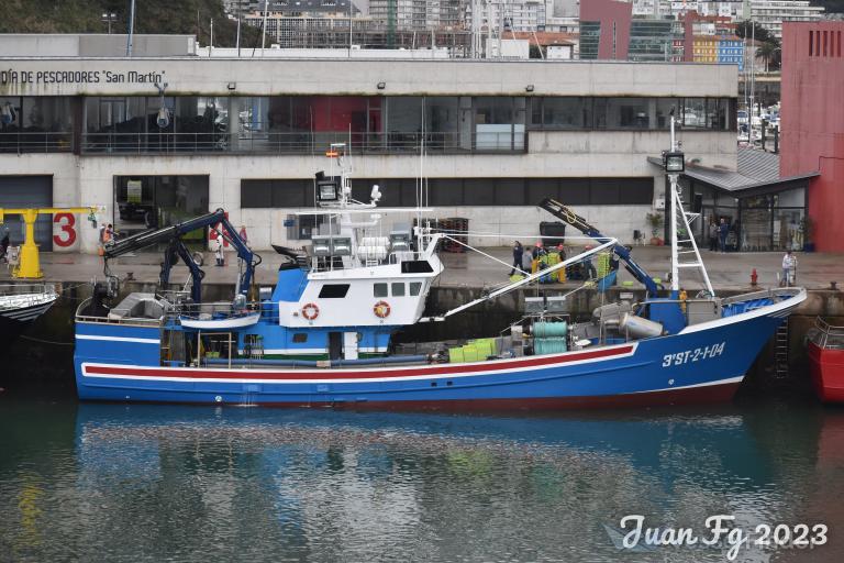 nuestro padre tonino (Fishing vessel) - IMO , MMSI 224104450, Call Sign EBTQ under the flag of Spain