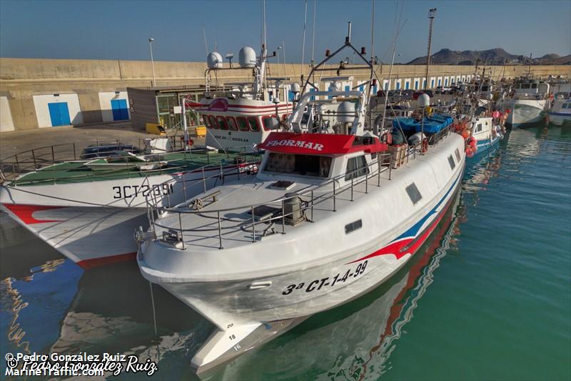 flormar (Fishing vessel) - IMO , MMSI 224120850, Call Sign EA4198 under the flag of Spain